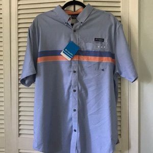 NWT Men’s Columbia Super Harborside Woven Shirt